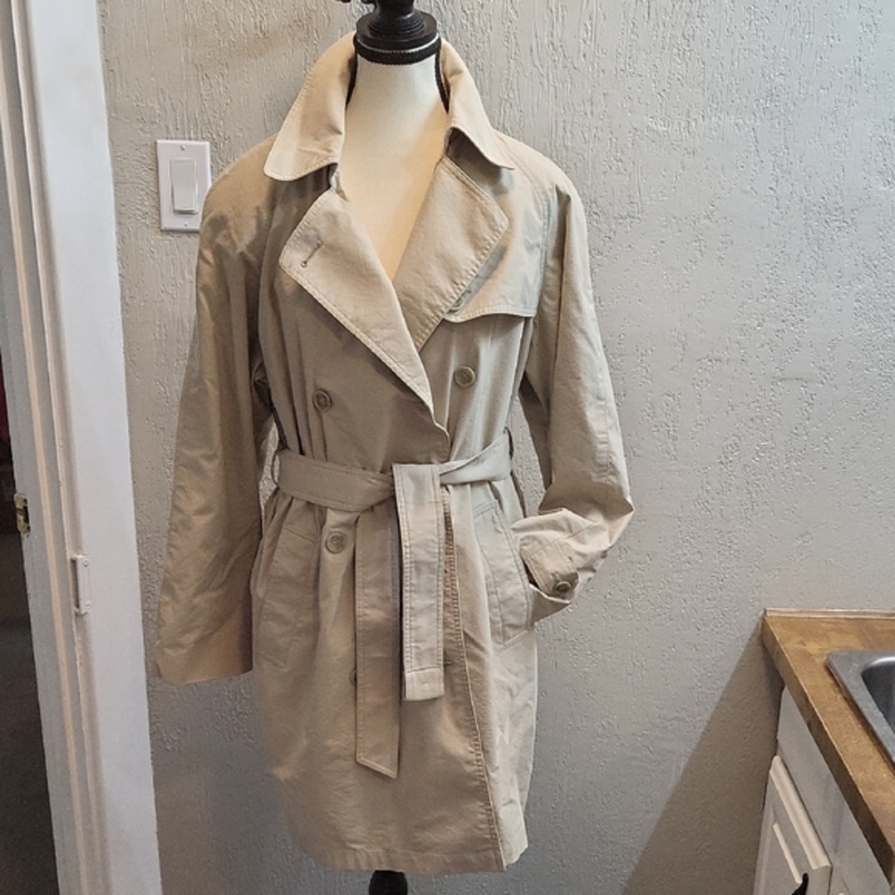 London Fog Belted Classic Trench Coat